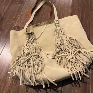 Patricia Nash Suede Tan Purse